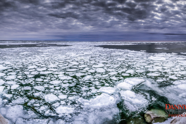 Ice At Presqu'ile Provincial Park